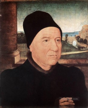 ハンス・メムリンク Painting - 老人の肖像 1470年 オランダ ハンス・メムリンク